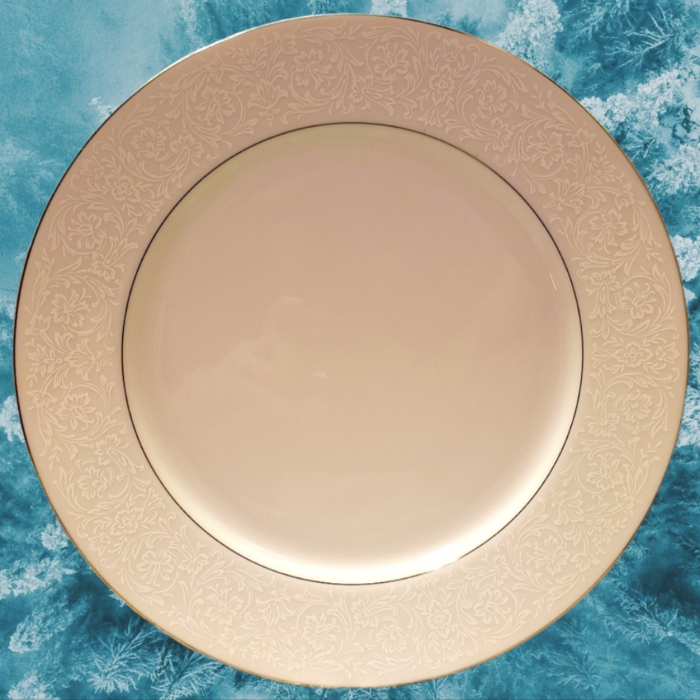 Vtg Grace China Concerto Gold 10.5" Dinner Plate